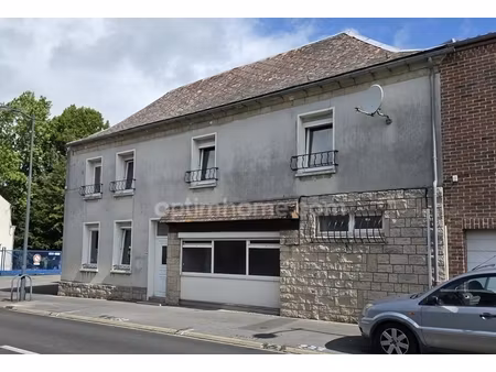 a saultain centre ville - maison a renover 3 chambres - ancien commerce