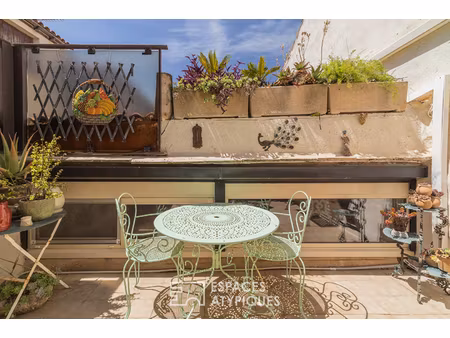 maison de caractère avec terrasse à deux pas du littoral
