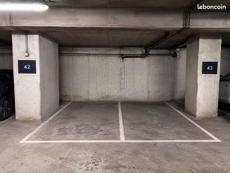 place de parking sécurisée à louer – boulogne-billancourt (marcel sembat)