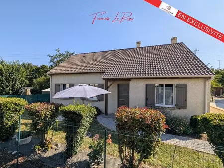 maison plain-pied 6 pièces 4 chambres sous-sol total 761 m² de terrain