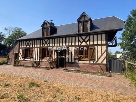 maison normande de caractère avec dépendance et terrain de 1 900 m²