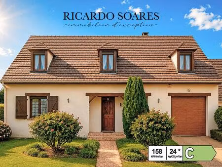 60700 saint-martin-longueau - maison familiale 154m2 / dpe : c / 4 chambres / grand séjour
