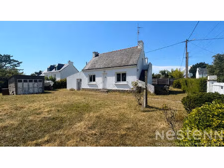 a vendre - maison à rénover 65 m² habitable à saint philibert  terrain de 880 m² divisible