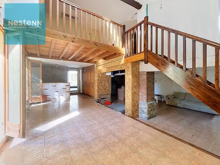 maison de village à vendre  4 pièces 131 m2  jardin  8 min villefranche de lauragais