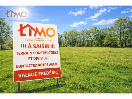 terrain constructible avec cu opérationnel d'une surface de 5565 m²