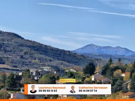 magnifiques parcelles de terrains à vendre à veyre monton avec vue imprenable