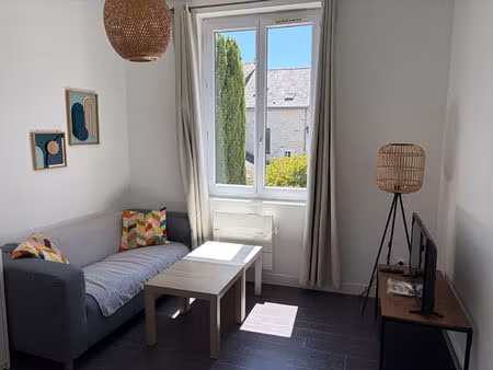 a louer - appartement t2 meublé avec cave - angers secteur madeleine