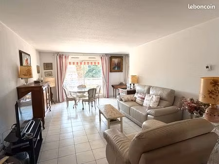 bel appartement 4 pièces 81 m² avec grande terrasse 13 m² - cagnes sur mer - 50 m du parc 