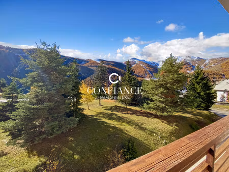 (06660) auron a 6 mn a pied du centre d'auron grand studio ca