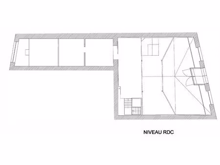 local commercial 433m2 belle visibilité