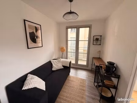 t2 meublé 32m² – résidence le vinci – parking inclus – disponible immédiatement