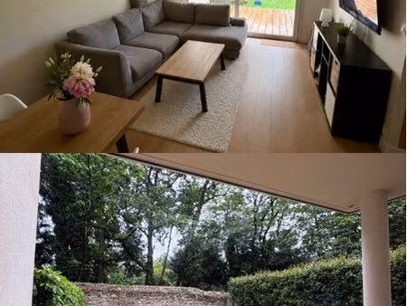 t3 meublé 48 m² – jardin  cellier  2 parkings - vannes