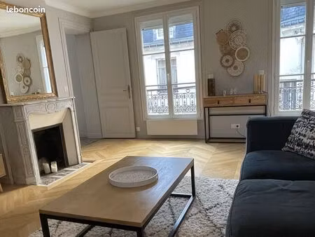 location meublée appartement 2 pièces 48 m² paris 17e