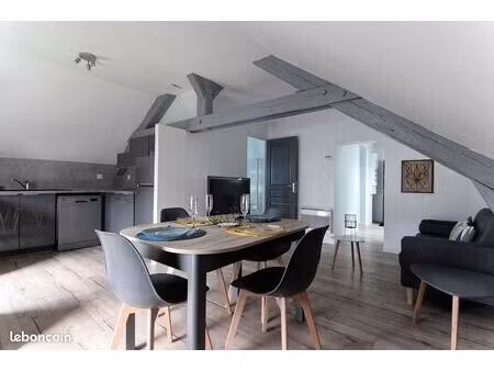 appartement meublé t2 33m² (50 au sol)