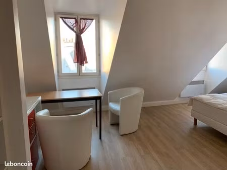location studio – 19 m² – châtelet-les halles – 6ᵉ étage avec ascenseur
