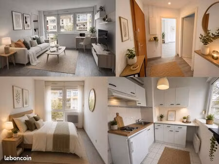 à louer – appartement 2 pièces de 44 m² – strasbourg (avenue de colmar)