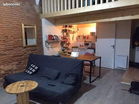 douillet t2 50m2 carmes/esquirol - au calme et au frais