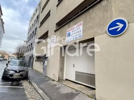 parking 14 m² lyon 4e arrondissement