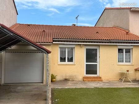charmante maison individuelle t3 avec garage et jardin à bompas