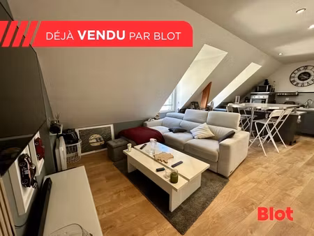 sous compromis de vente grâce à l'exclusivite blot immobilier - appartement t1bis de 38 72