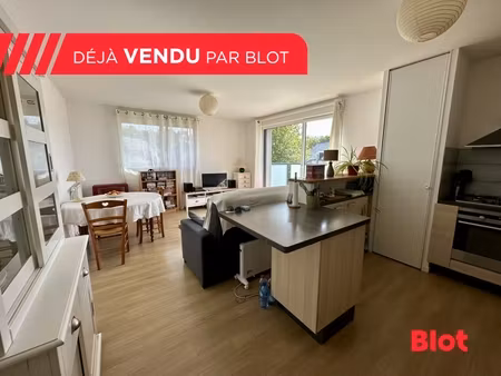 sous compromis grâce à l'exclusivité blot – appartement t3 avec terrasse – montfort-sur-me