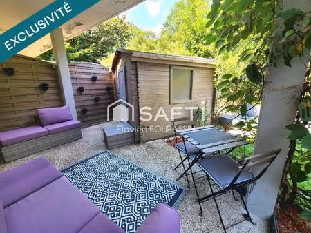 wolfisheim | t2 | jardin + parkings | meublé | libre de suite !