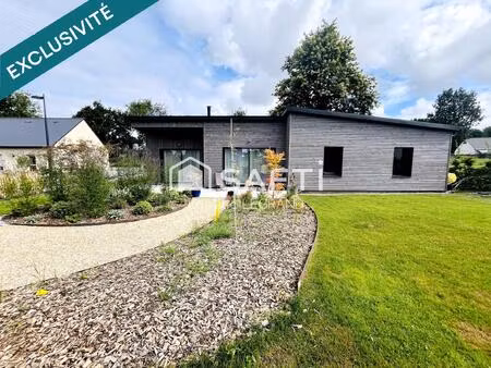 maison avec une vie de plain -pied au coeur pédernec (côtes- d'armor) entre lannion et gui