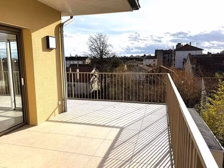 montbrison 42600 appartement neuf (jamais habité) 126 m² habitables 3 chambres  garage  pl