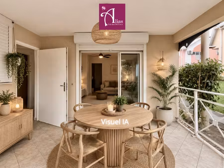 appartement t3 à rénover résidence sécurisée à moudong sud