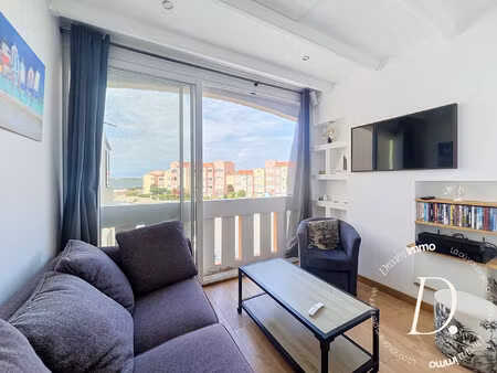 appartement 37 m² meublé · vue splendide marina · 6 piscines