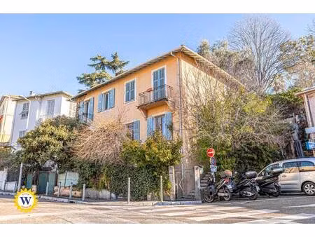 nice cimiez - maison mitoyenne a renover