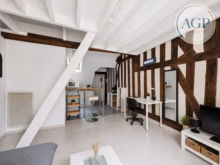duplex 1 pièce 25 m2 - centre-ville d'orléans