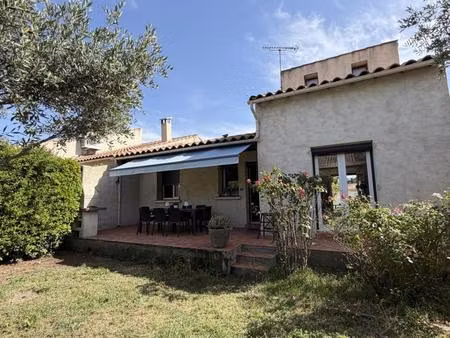 baillargues – villa meublée t4/5 avec jardin  piscine et garage