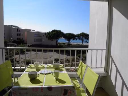 location appartement 1 pièce 21m² sete 34200