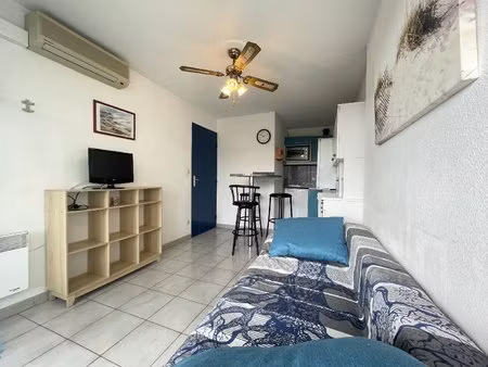 location appartement 2 pièces 28m² sete 34200