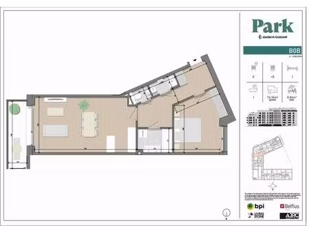 appartement à vendre avec terrasse   anderlecht (rbw34459)