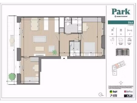 appartement à vendre avec terrasse   anderlecht (rbw34466)