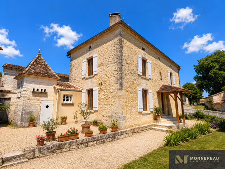 achat maison 4 pièces 131m² blanzaguet st cybard 16320