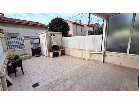 maison de ville type 3/4 + grande terrasse