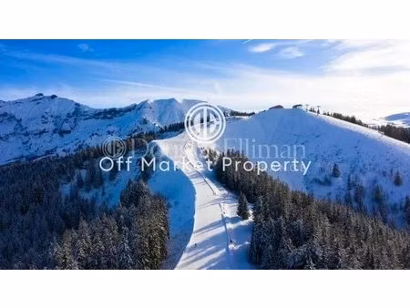 megève — mont d'arbois off market — terrain d'exception avec 616 m² de surface de plancher