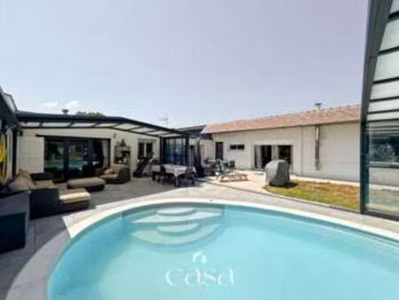 vente maison piscine à morteaux-couliboeuf (14620) : à vendre piscine / 196m² morteaux-cou
