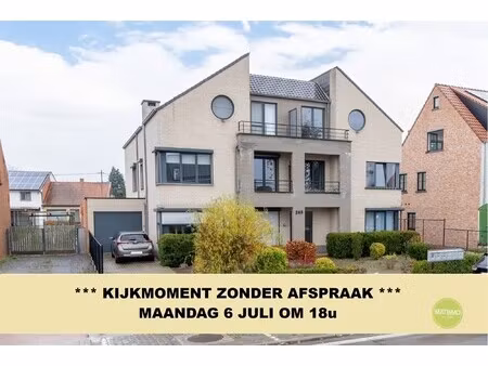 appartement met 3 slaapkamers  terras én garagebox te mol.
