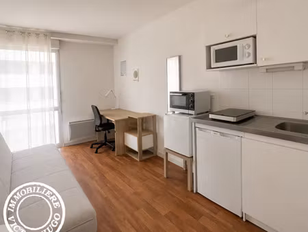 vente appartement 1 pièces 20m2 grenoble 38100 - 51000 € - surface privée