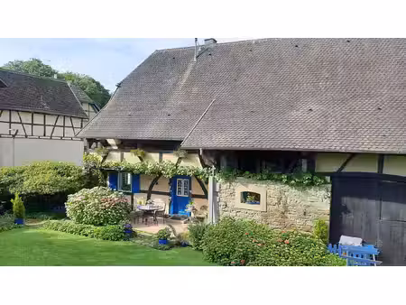 réf: 11177*** axe bâle - altkirch: propriété env. 155 m² + surface utile env. 113 m²