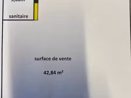 vente local commercial marseille 7eme (13007) - - surface privée