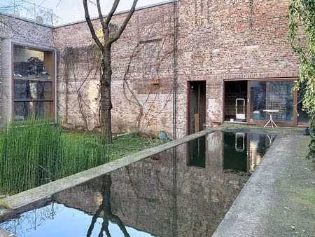 loft à vendre avec terrasse et jardin   bruxelles (rbw33970)