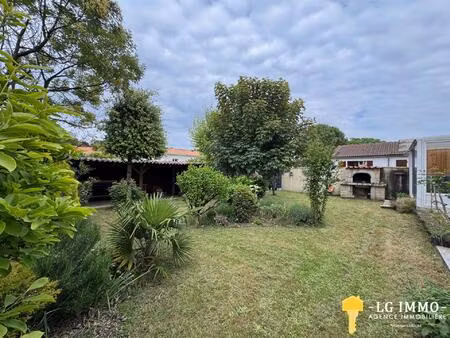 maison  3 ch avec jardin dans cozes