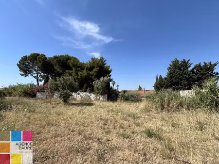 vente terrain 697 m² cers (34420)