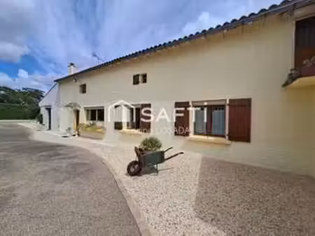 vente maison à chasnais (85400) : à vendre / 290m² chasnais