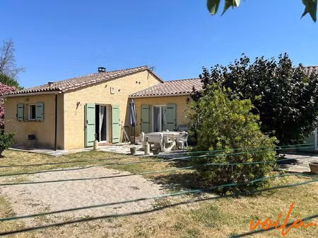 ref : marbres - maison plain pied 4 ch - jardin - abris de garage